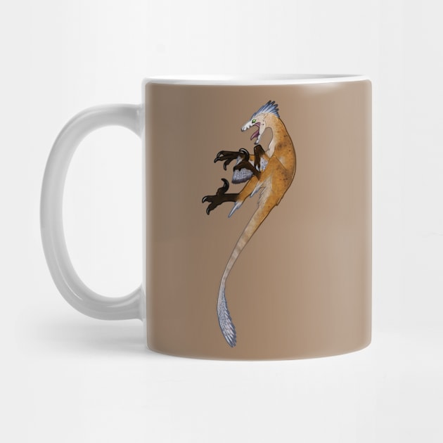 Velociraptor (White) by Radiantglyph